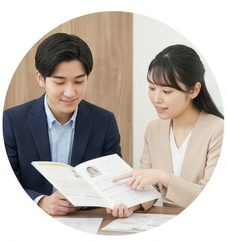 伴走するアドバイザーを表すアイコン