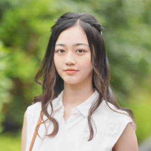 真顔で近寄りがたい印象の女性の顔写真アイコン｜婚活写真 女性版 - はなまるプロ