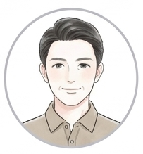 37歳の娘を持つ60代の父親のイラスト